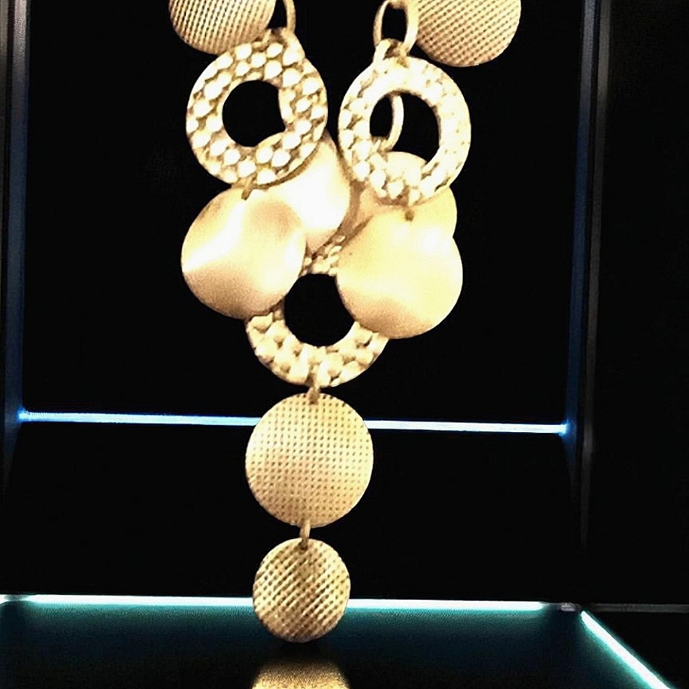 Silvertone Statement Necklace